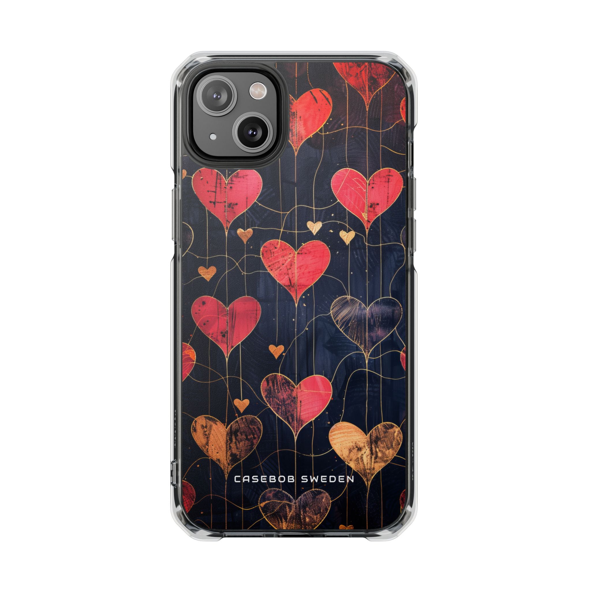 Gradient Heartflow Harmony iPhone 14 - Clear Impact Phone Case