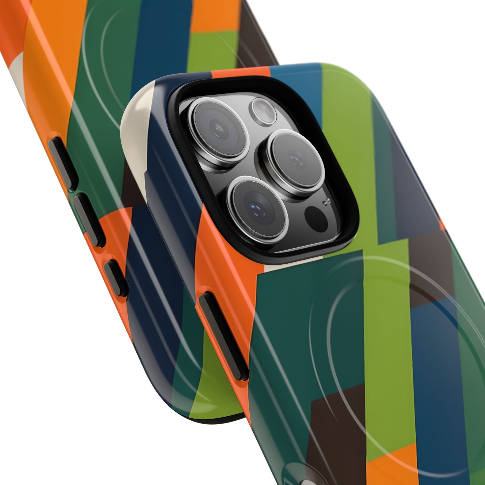 Diagonal Blaze iPhone 16 Pro Case - Tough+