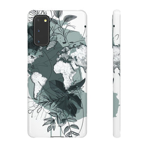 Botanical Cartography | Slim Phone Case for Samsung