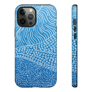 Abstract Landscape Hills - Protective Phone Case