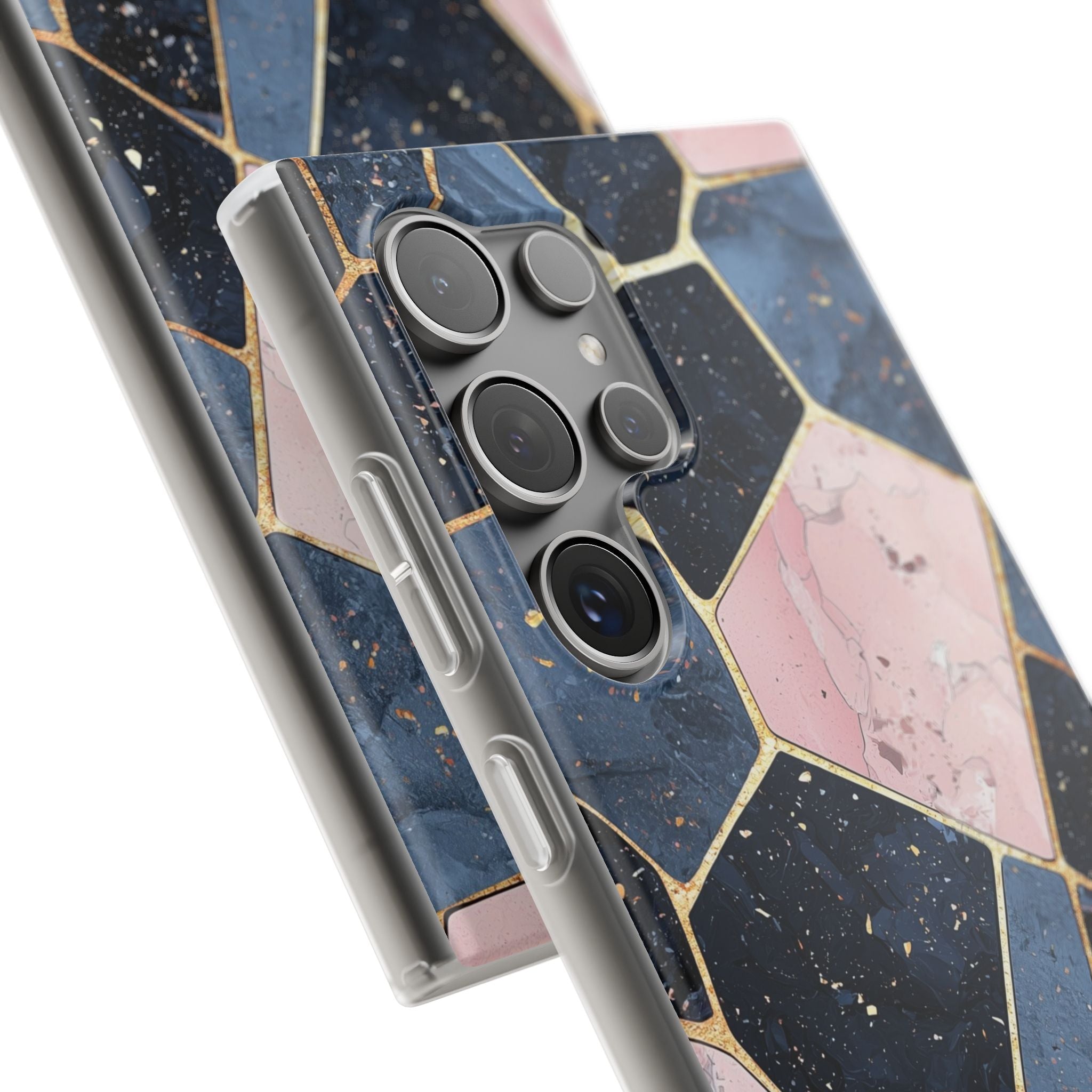 Golden Mosaic Samsung S24 Ultra Case - Soft