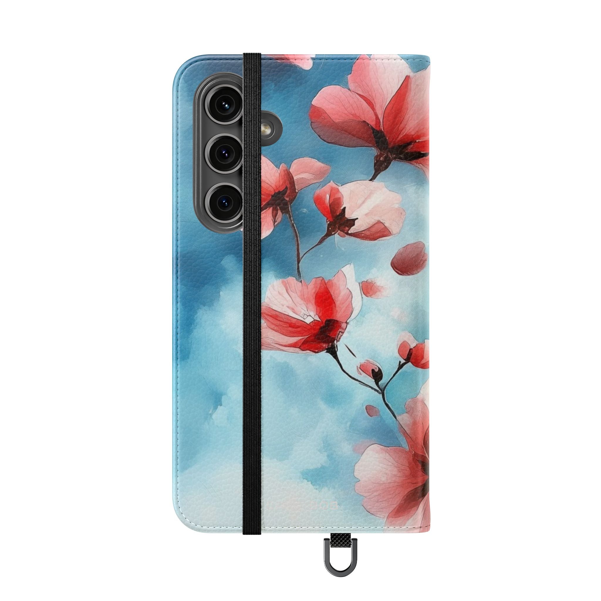 Pink Bloom Drift - Samsung S24 Plus Case - Wallet