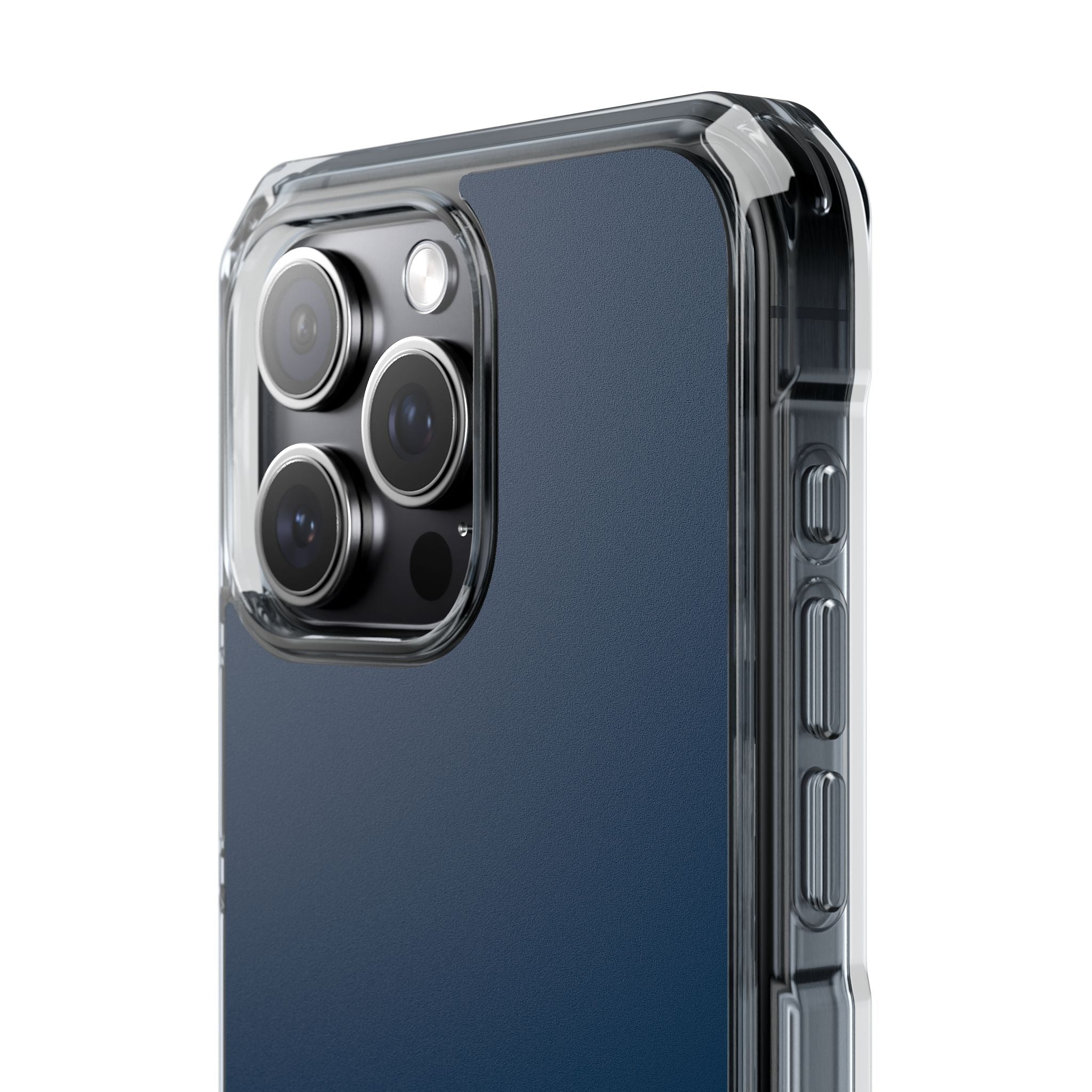 Prussian Blue - Clear Impact Case for iPhone