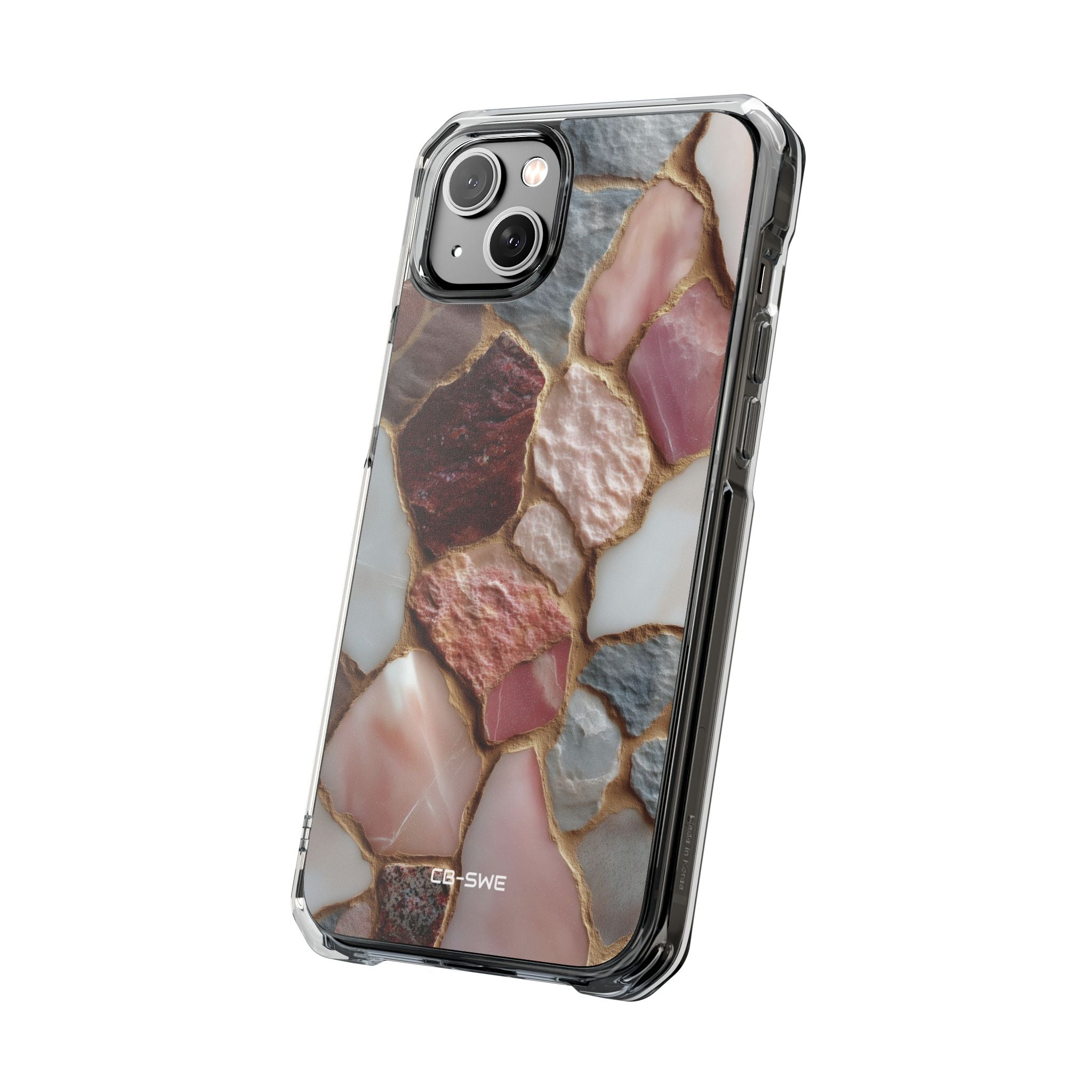 Textured Stones Dance iPhone Case - Impact