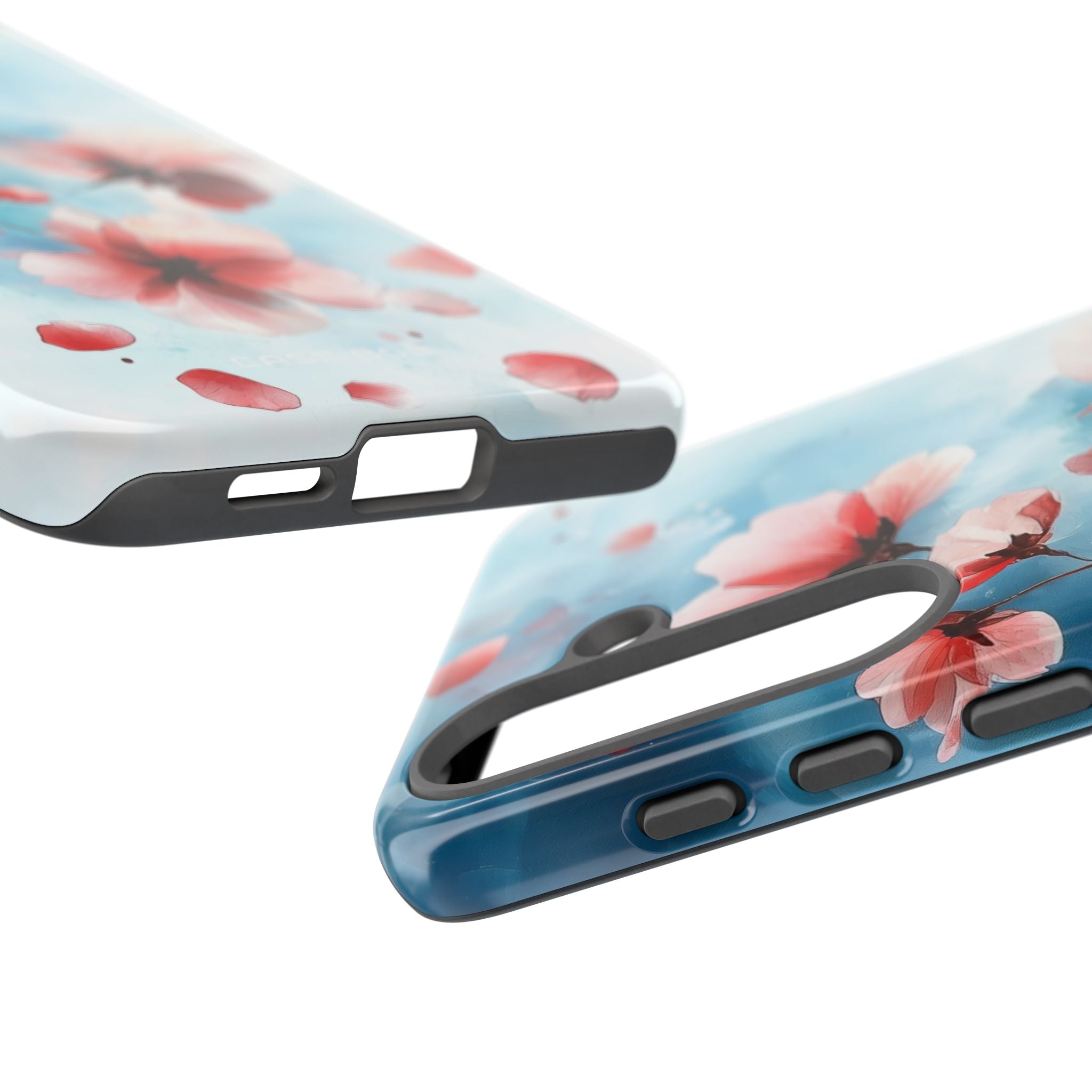 Pink Blossom Drift Samsung S25 Plus Case - Tough