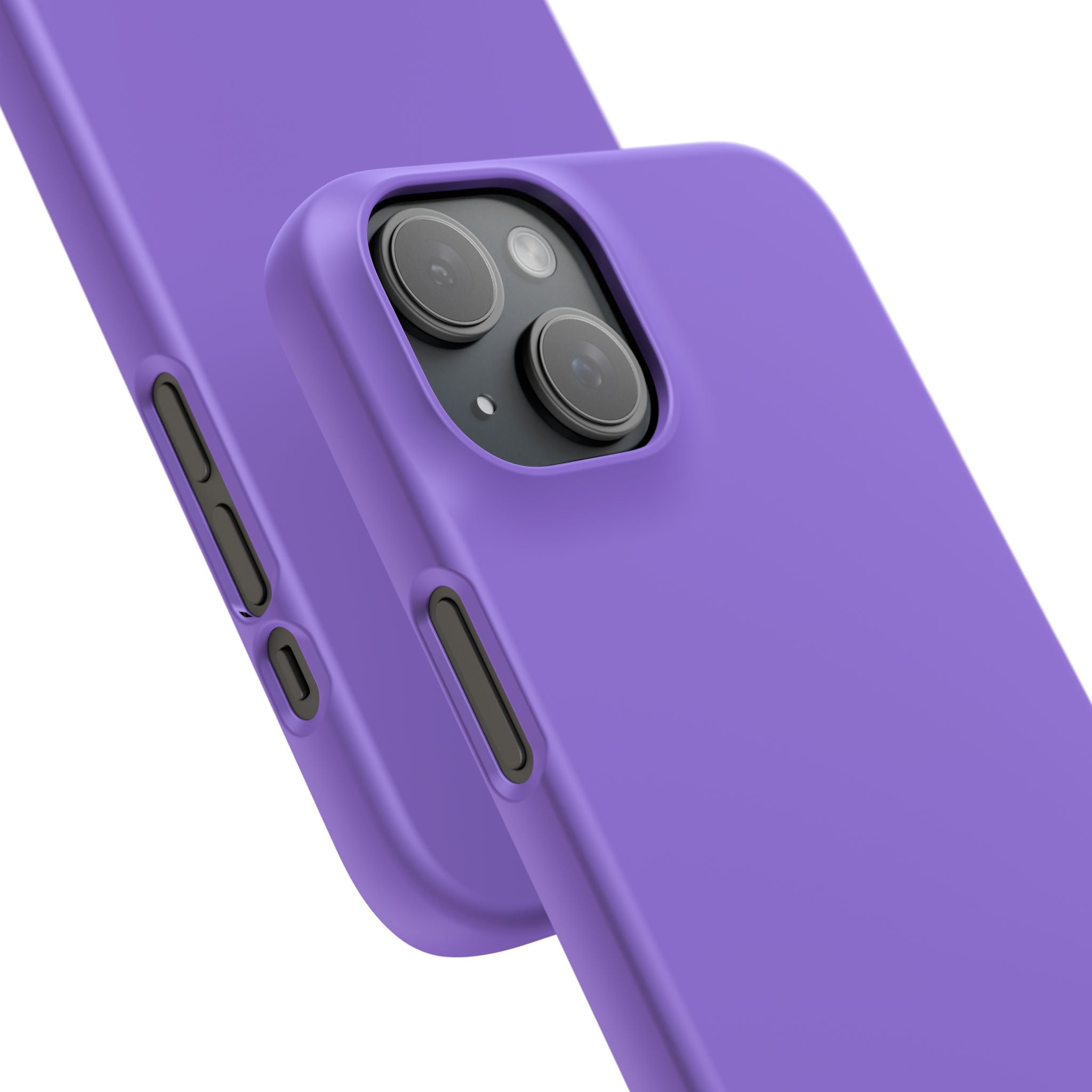 Medium Purple iPhone 15 - Slim Phone Case