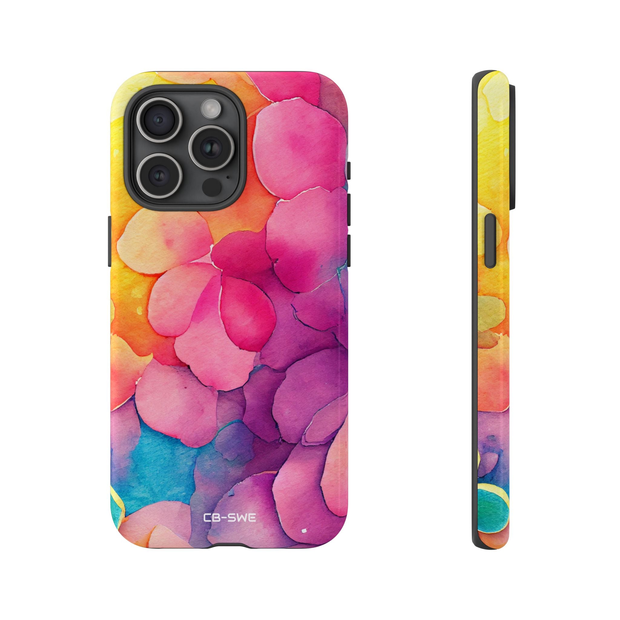 Vibrant Petal Fusion - iPhone Case