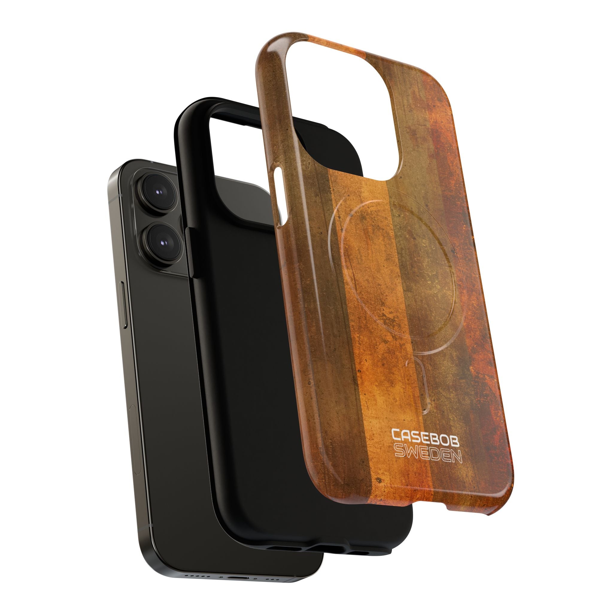 Rustic Striped Texture iPhone 14 - Tough+