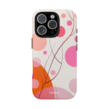 Circles Embrace Lines - iPhone Case