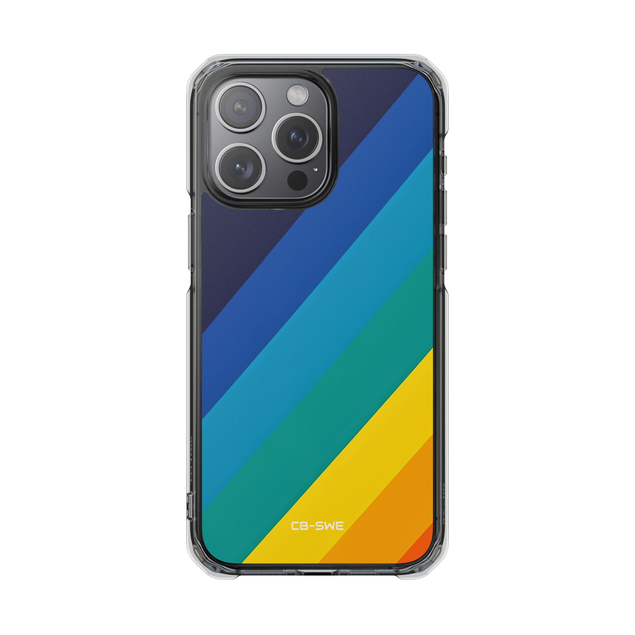 Diagonal Color Spectrum iPhone Case - Impact