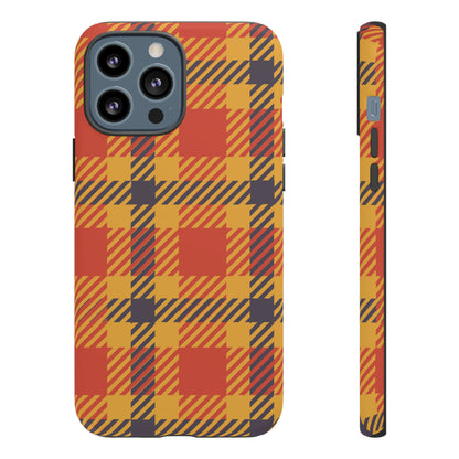 Orange Flannel - Protective Phone Case