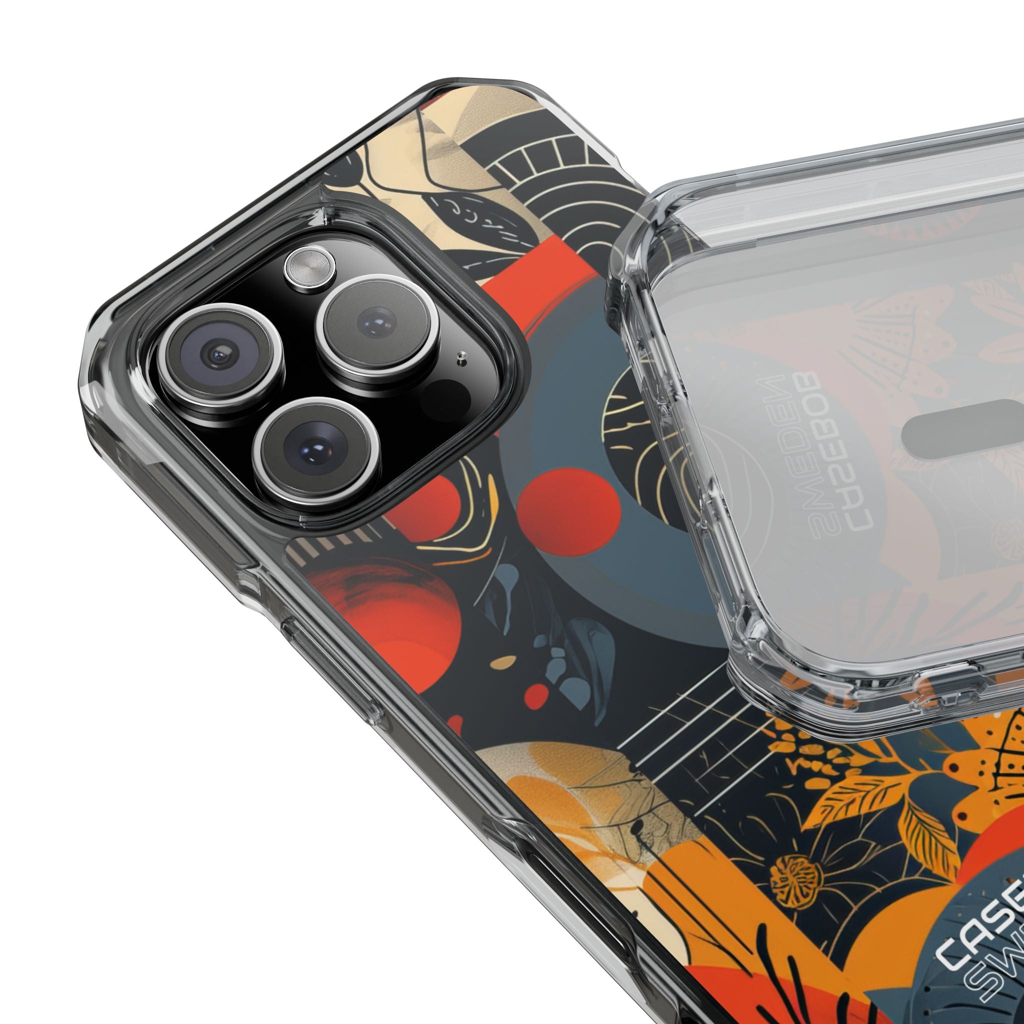 Fire Bloom Flow iPhone 16 - Impact Clear+