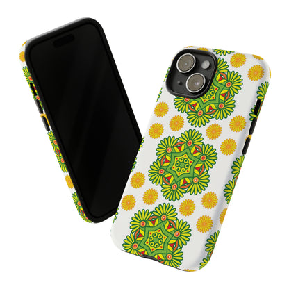 Lime Mandela - Protective Phone Case