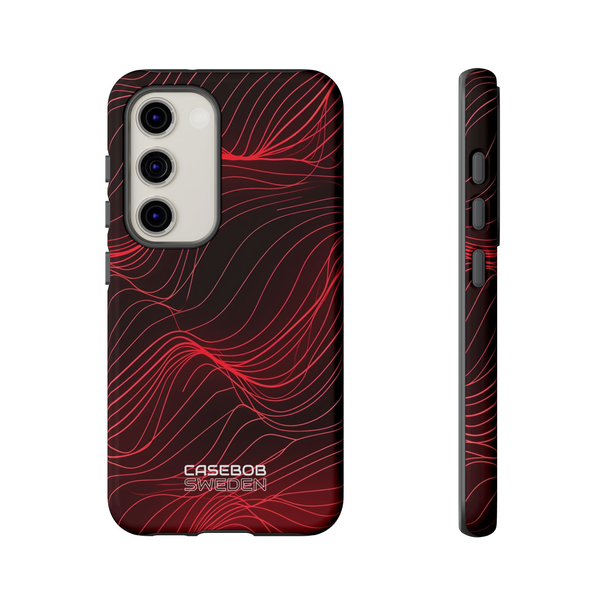 Crimson Waveform Flow Samsung S23 - Tough