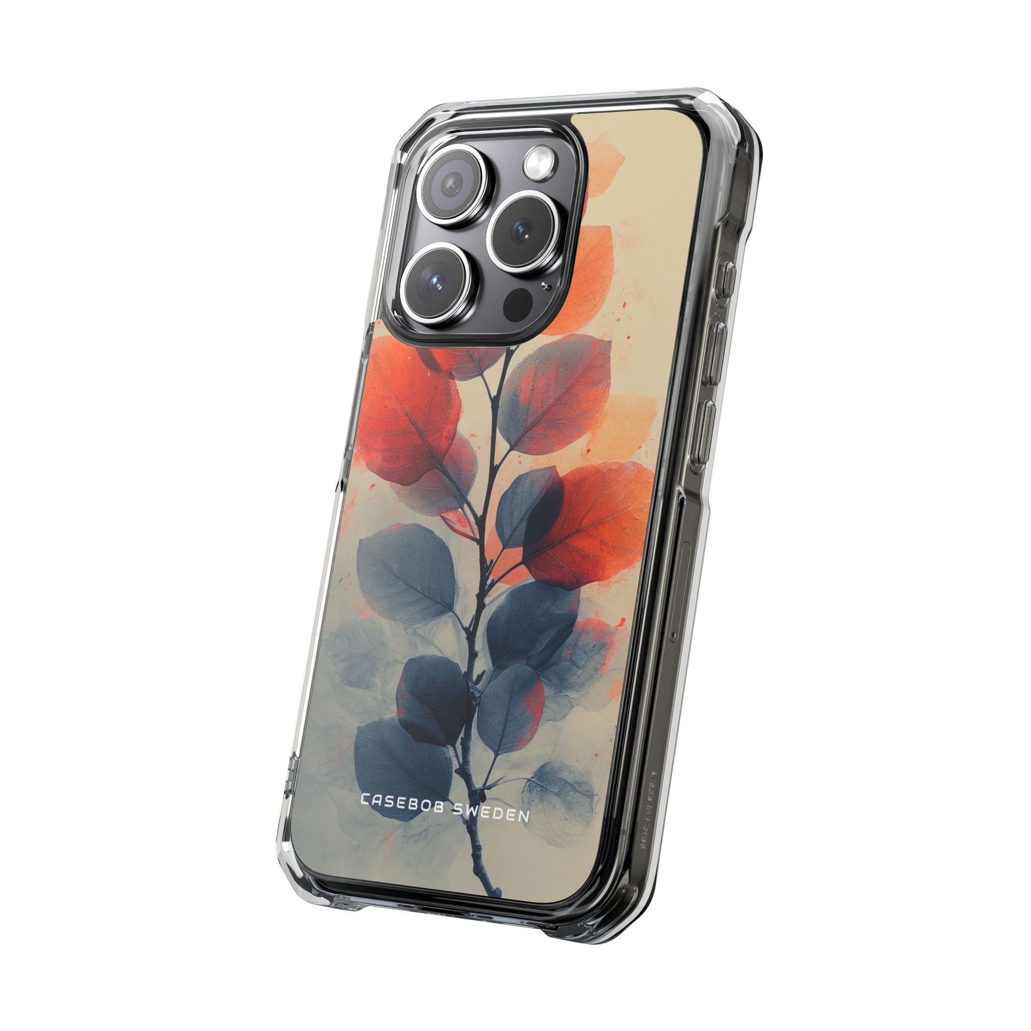 Ethereal Leaf Harmony iPhone 15 - Clear Impact Phone Case