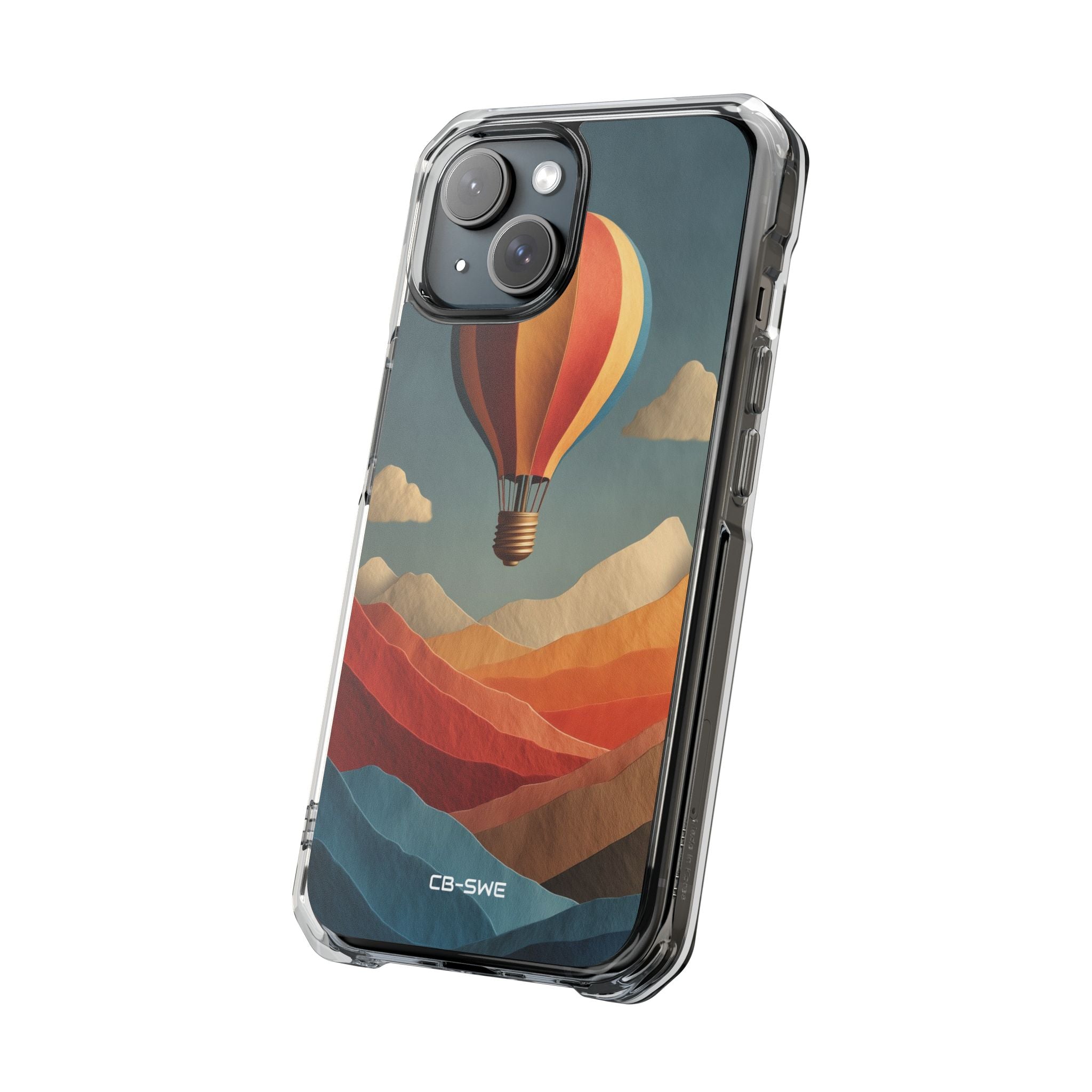 Hot Air Balloon Soars iPhone Case - Impact
