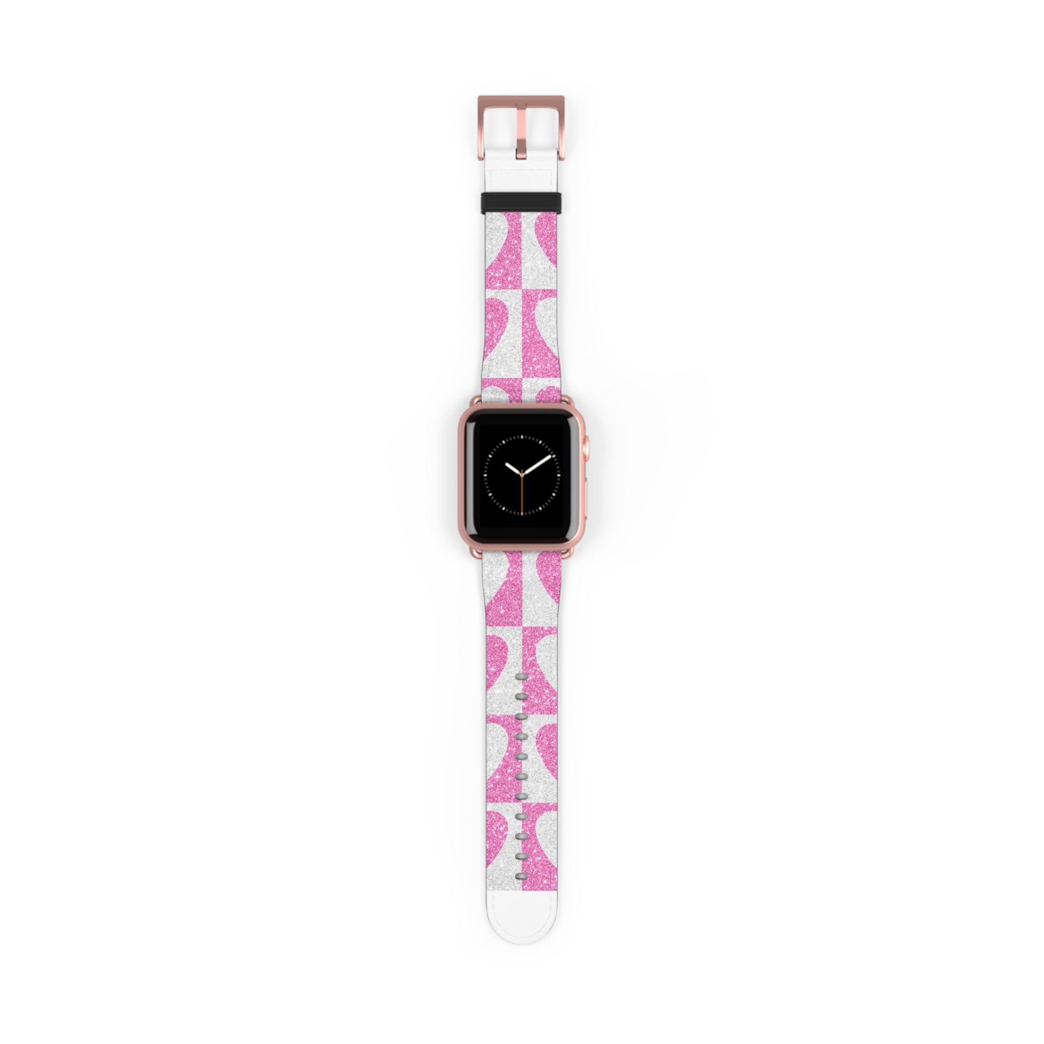 Glitter Heartgrid - Watch Band