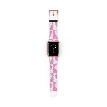 Glitter Heartgrid - Watch Band