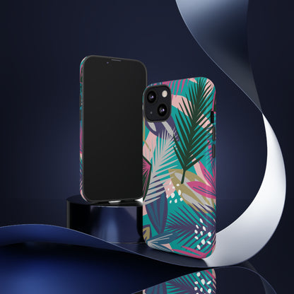 Tropical Leaf Loki - Protective Phone Case