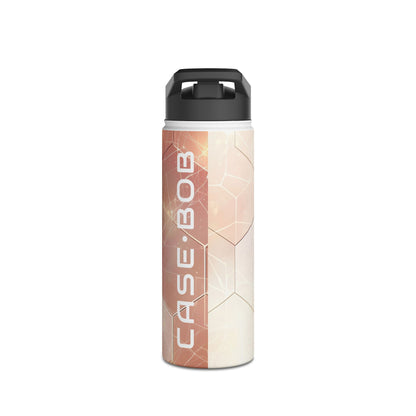 Hexagon Glow - Stainless Steel Water Bottle