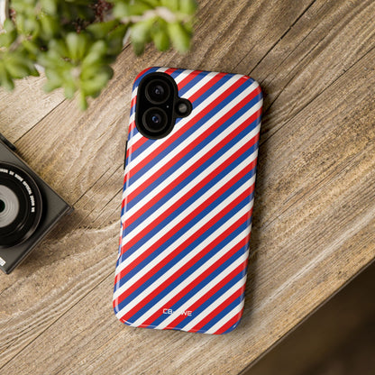 Striped Freedom Wave - iPhone Case