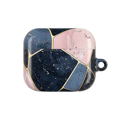 Gouden Mozaïk Marineblauw - AirPods Case