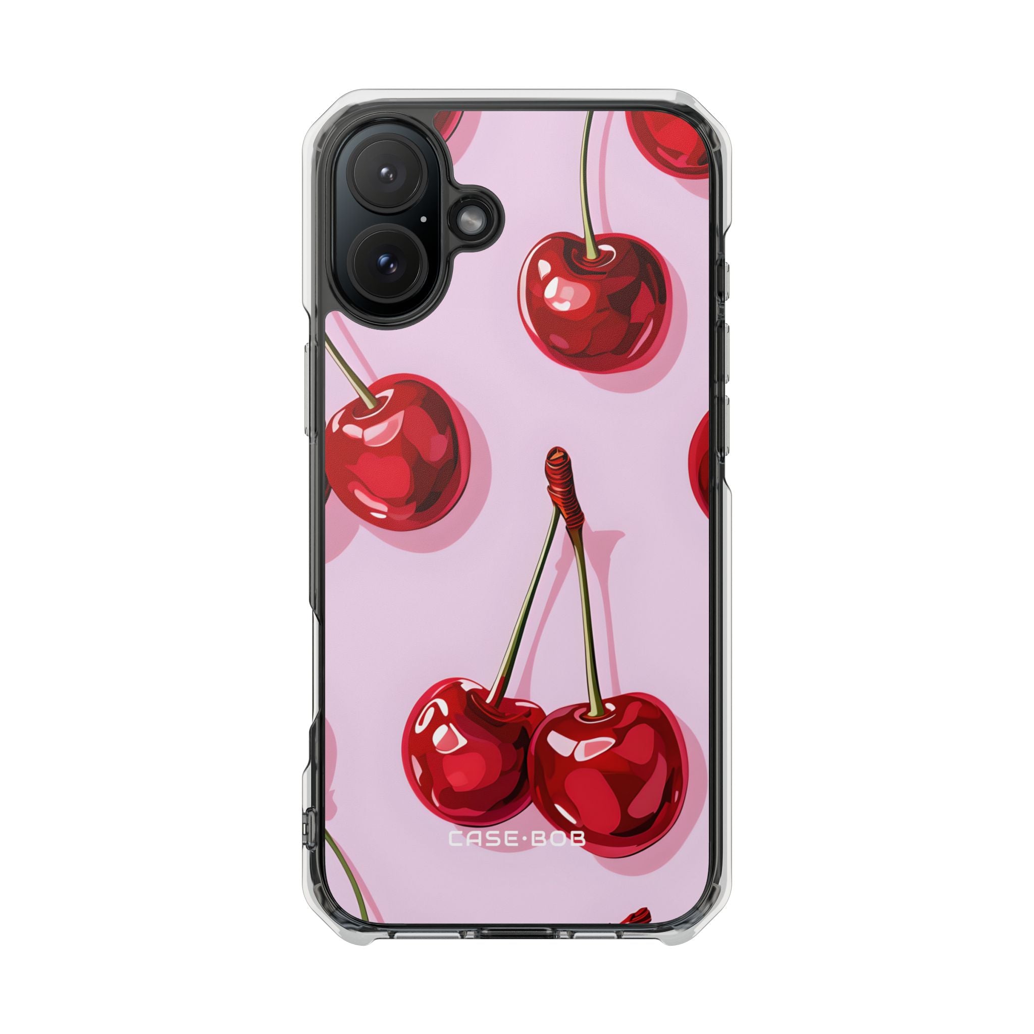 Glossy Cherry Burst iPhone 16 Case - Impact