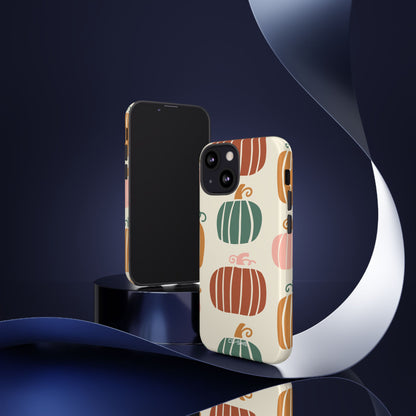 Whimsical Pumpkin Harmony - iPhone Case
