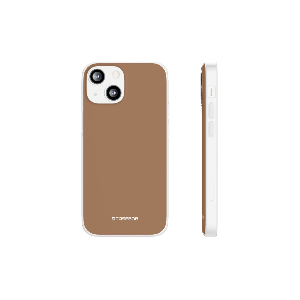 Chamoisee Brown | Handyhülle für iPhone (Flexi Case) 