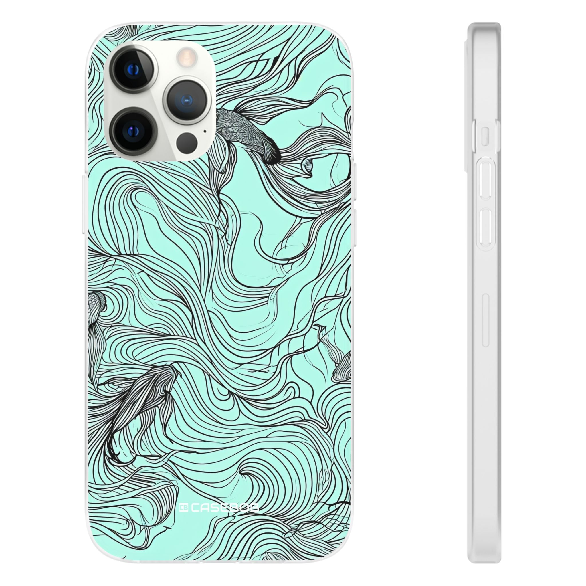 Aqua Serenity | Flexible Phone Case for iPhone