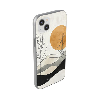 Orange Halo iPhone 14 Plus Case - Soft
