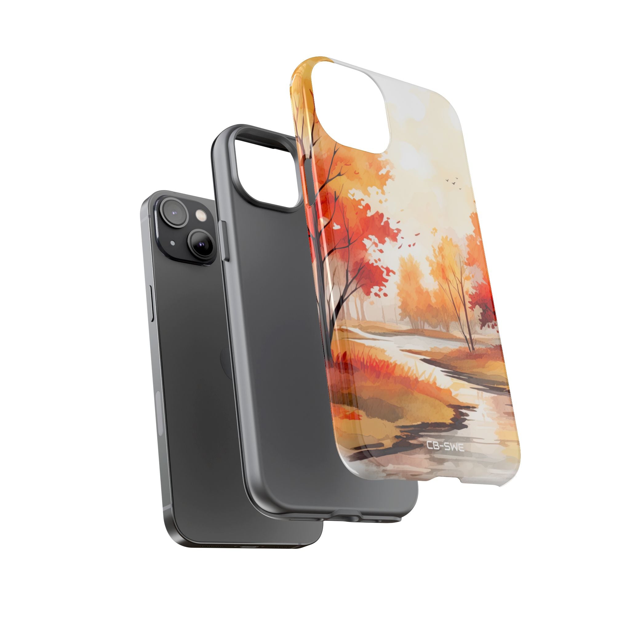 Autumn Leaves Dance - iPhone Case