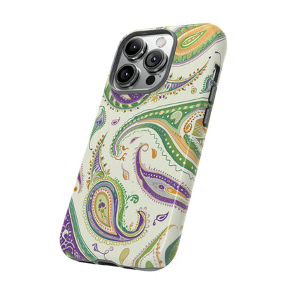 Paisley Pastel Elegance - Protective Phone Case