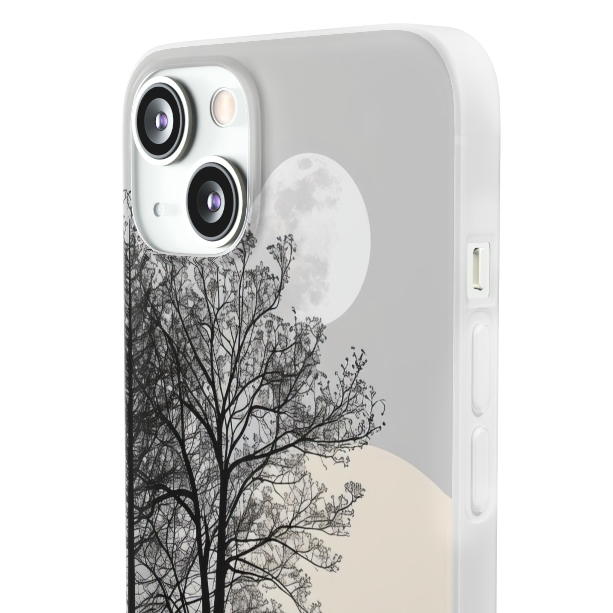 Moonlit Elegance | Flexible Phone Case for iPhone