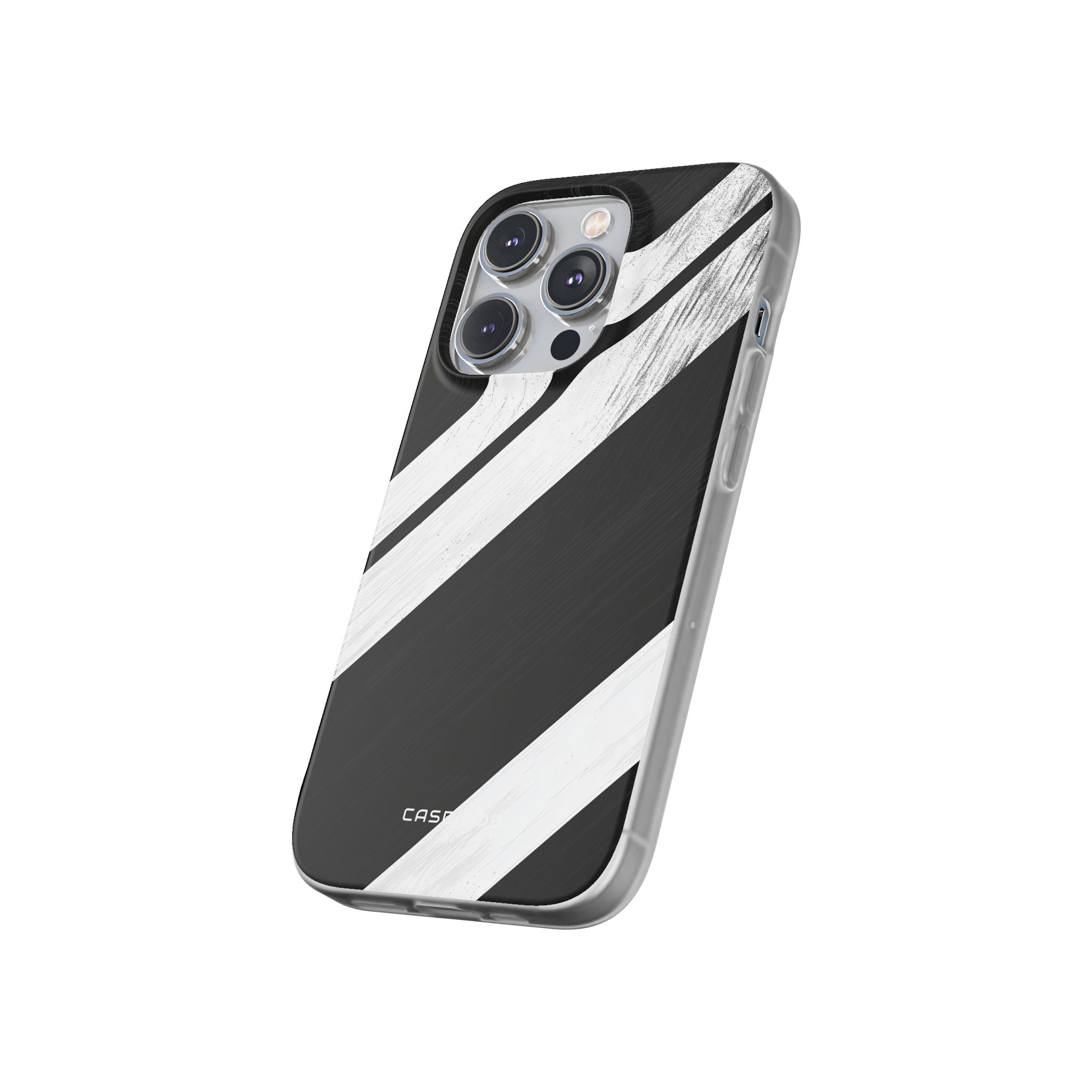 Distressed Stripe Motion iPhone 14 Pro Case - Soft