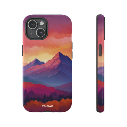 Mountain Peaks Rise - iPhone Case