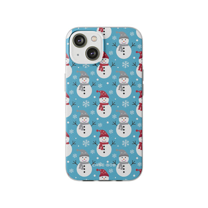 Snowman Parade iPhone 14 Case - Soft
