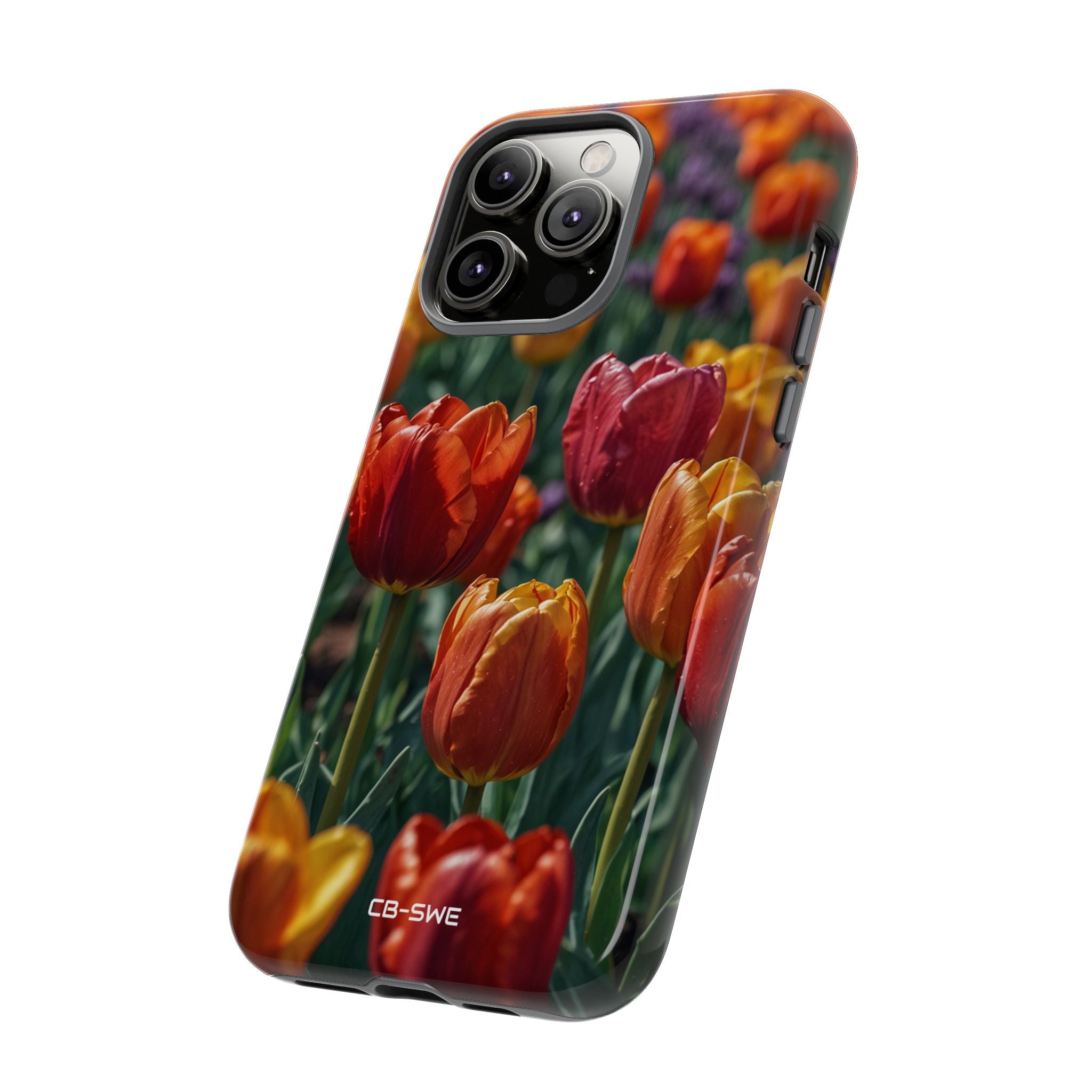 Tulips Embrace Breeze - iPhone Case