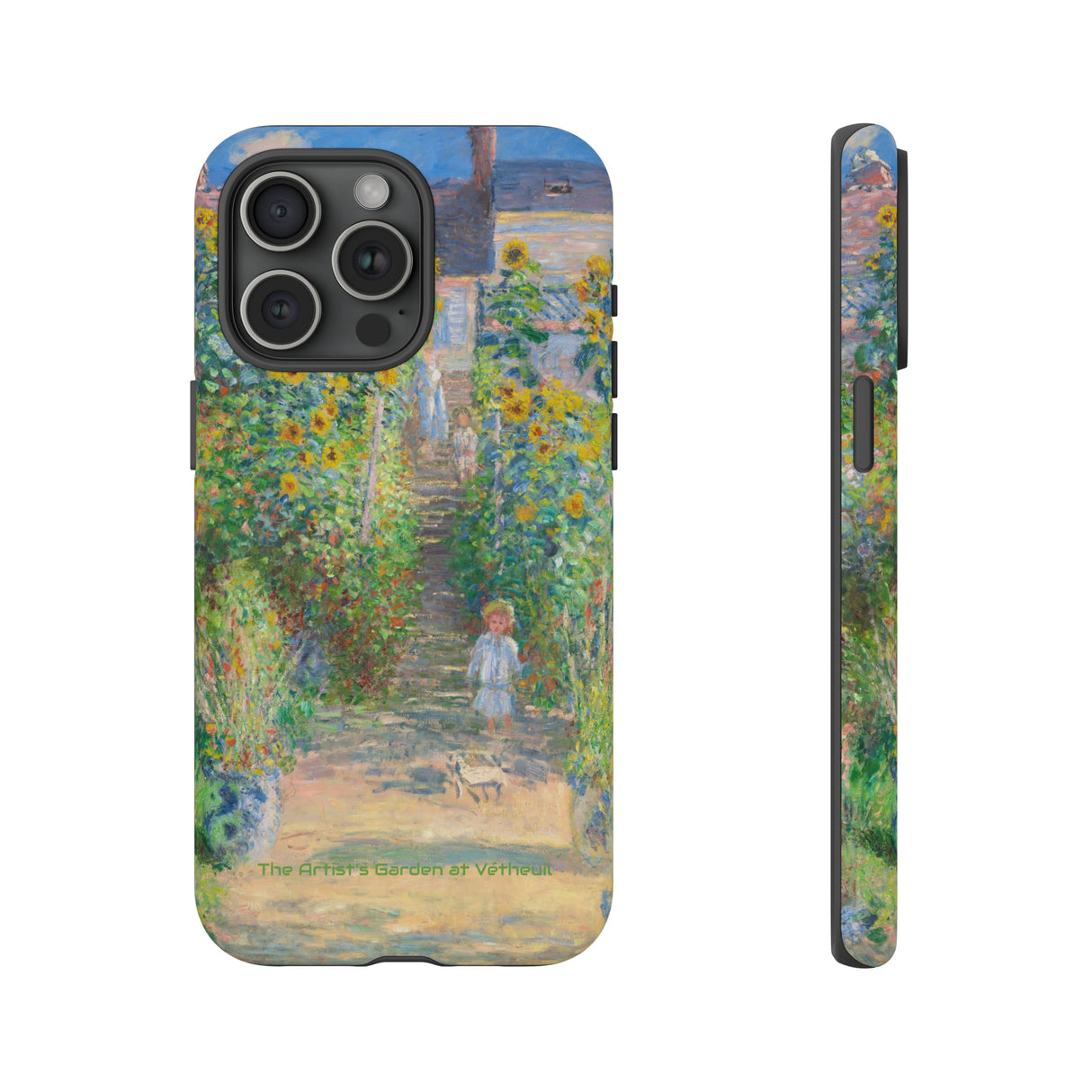 The Artist's Garden at Vétheuil - Protective Phone Case