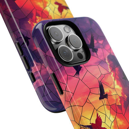 Soaring Birds Illuminate - iPhone Case
