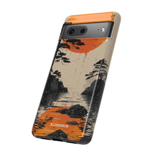 Sunkissed Serenity | Protective Phone Case for Google Pixel