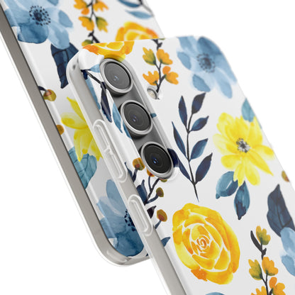 Golden Bloom Samsung S24 Plus Case - Soft