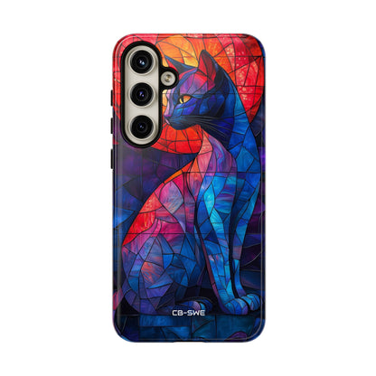 Cat Silhouettes Glow - Samsung Case