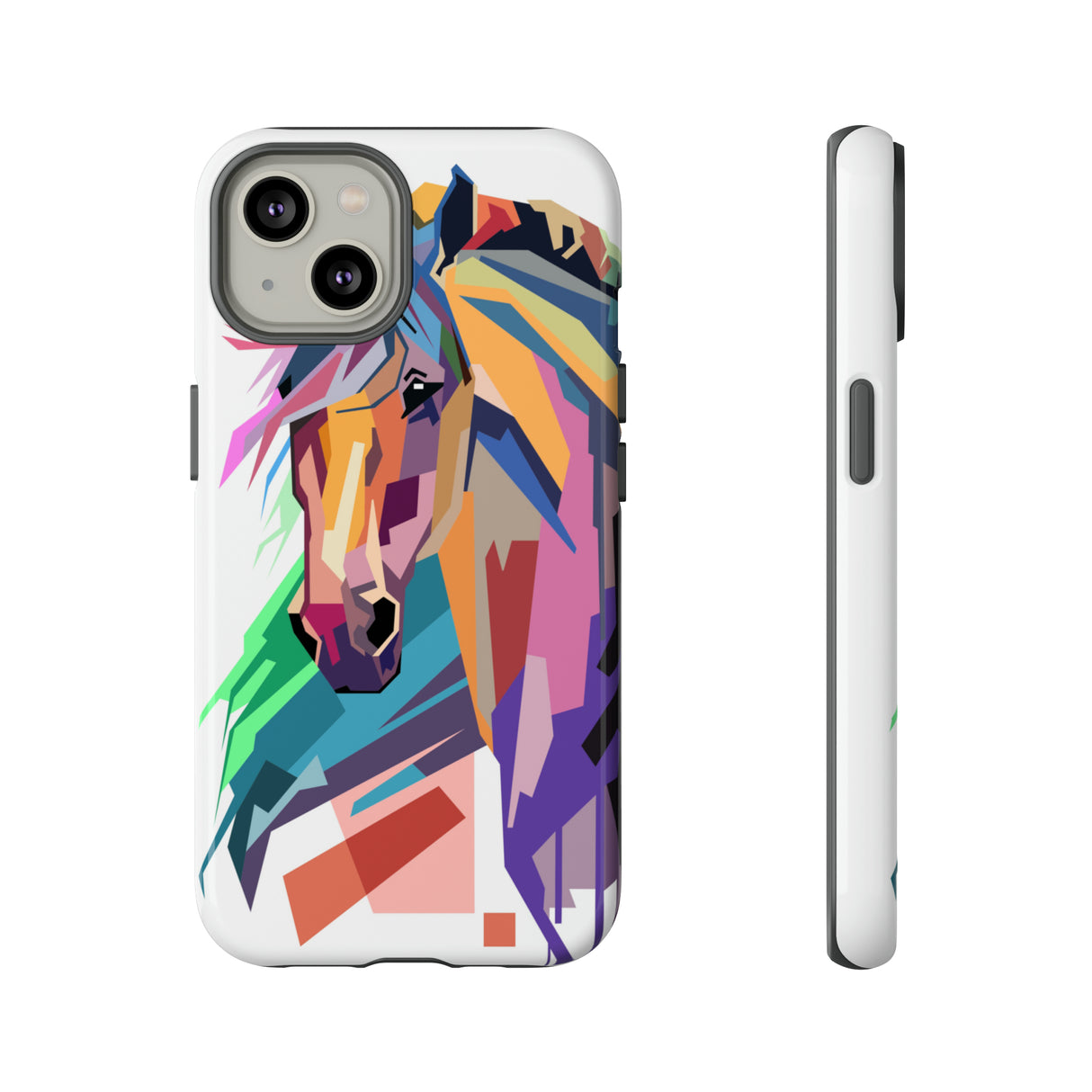 Illustration Horse - Protective Phone Case