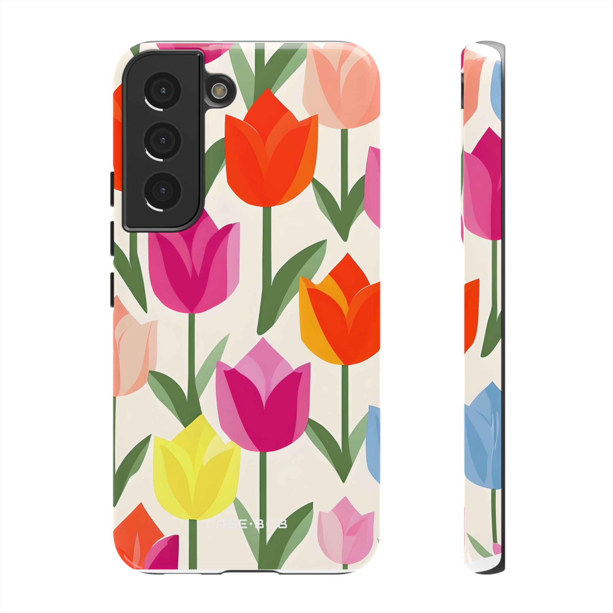 Tulip Harmony Green Samsung S22 Case - Tough