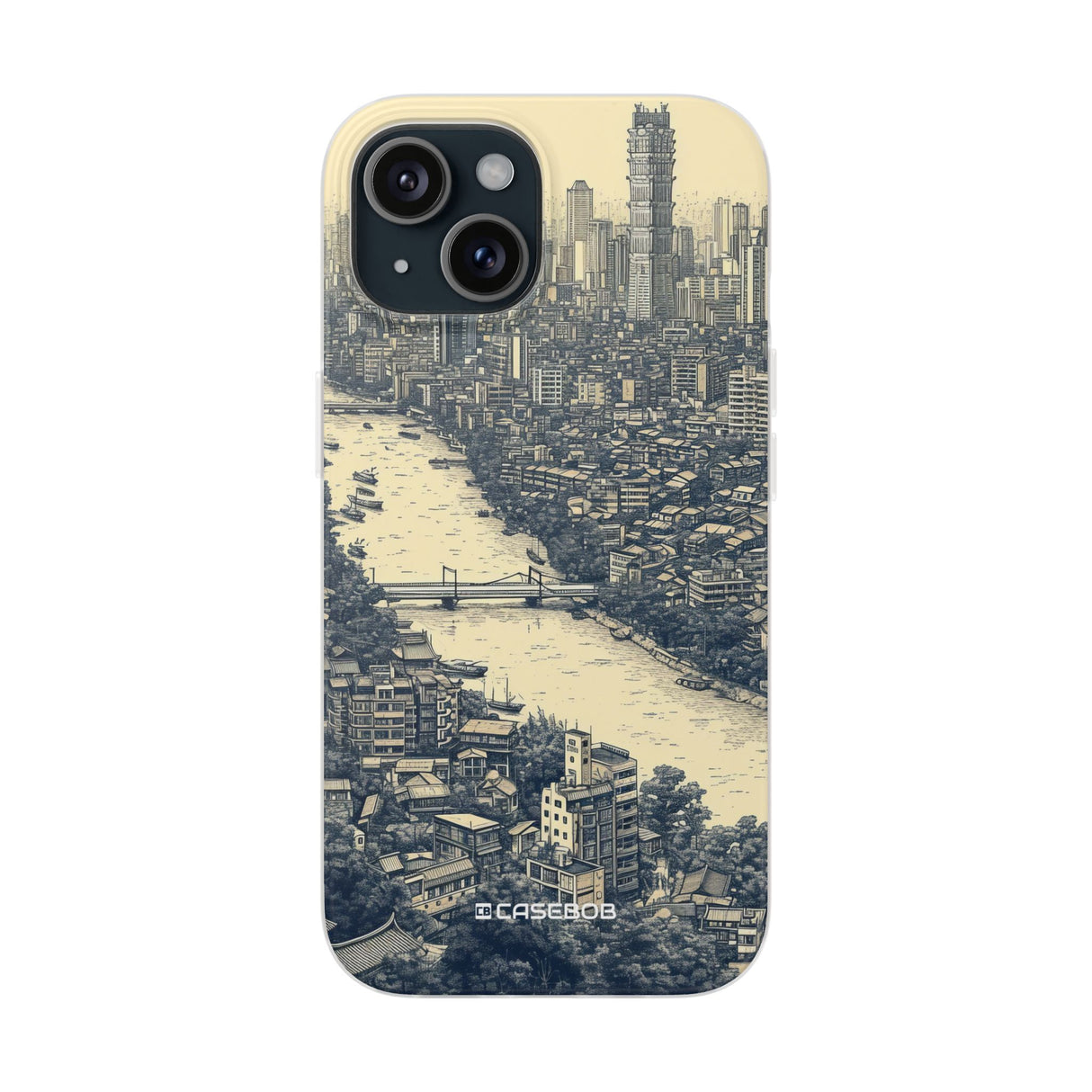 Nostalgic Metropolis | Flexible Phone Case for iPhone