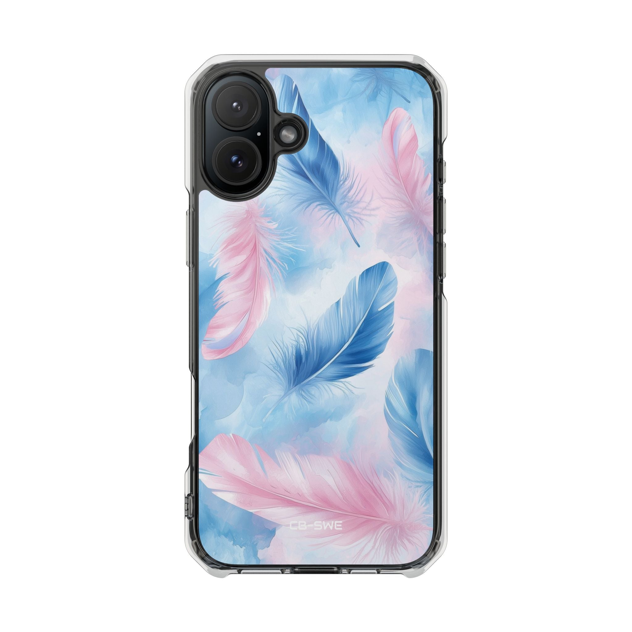 Feathers Float Softly iPhone Case - Impact