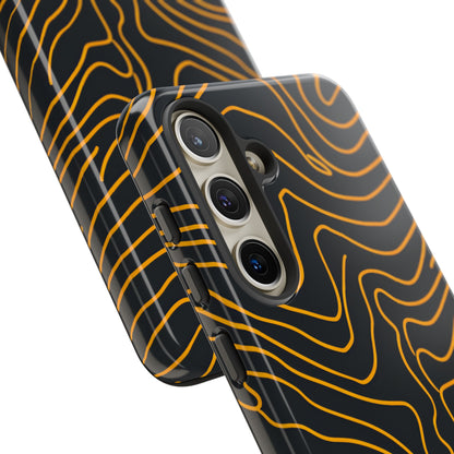 Linear Yellow Chic - Protective Phone Case