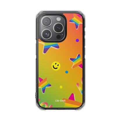 Vibrant Pop Whimsy iPhone Case - Impact