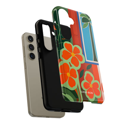 Orange Blossom Burst Samsung S24 Case - Tough